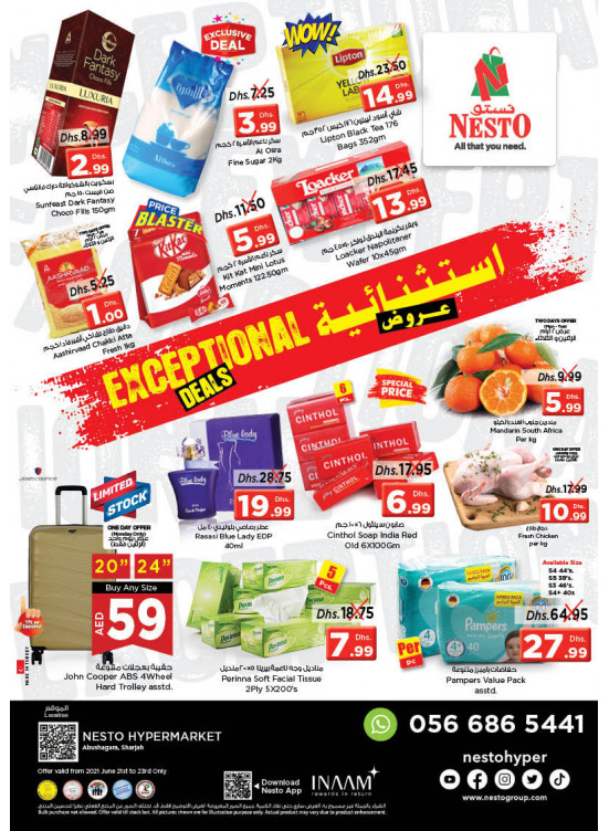 Midweek Deals - Abu Shagara