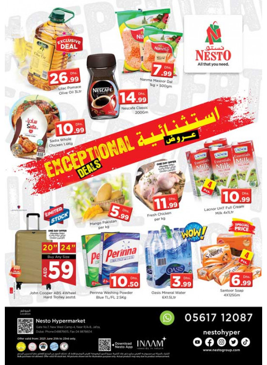 Midweek Deals - Jafza
