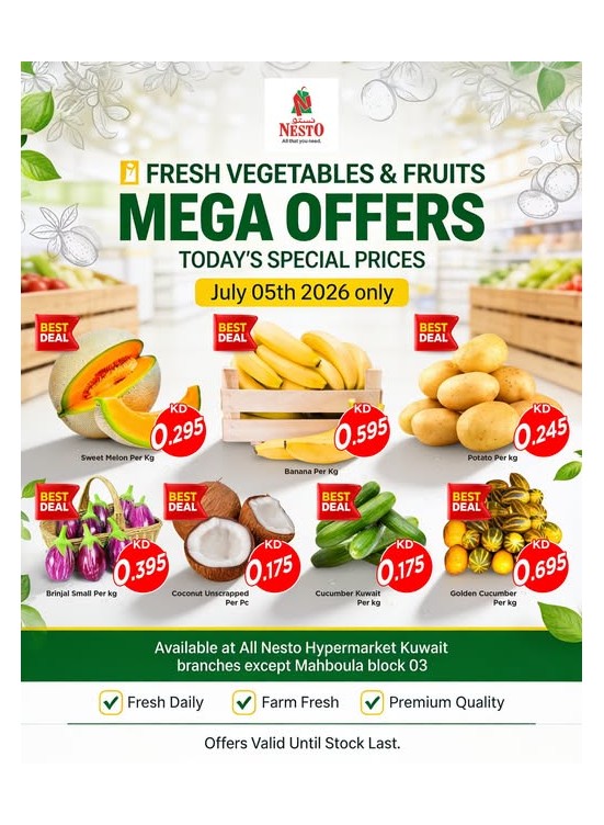 FRESH DEALS