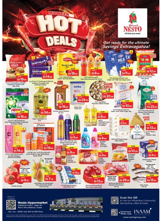 Midweek Deals - Jabel Ali
