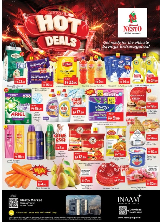 Midweek Deals - Arjan