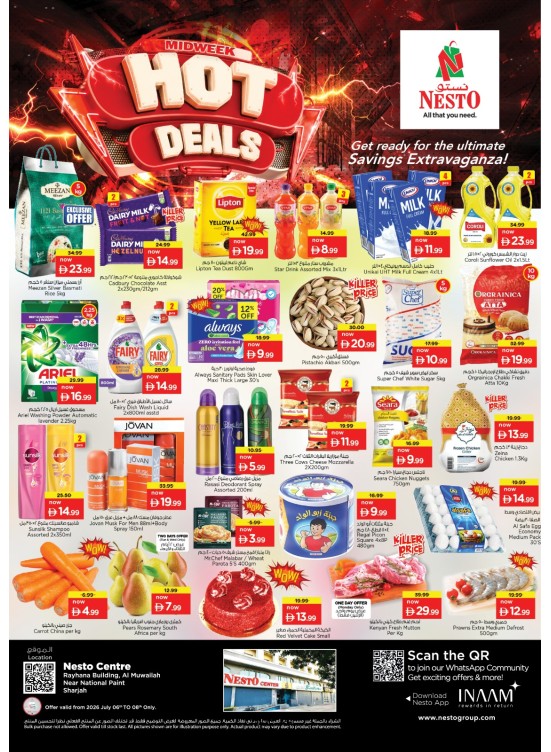 Midweek Deals - National Paints, Sharjah