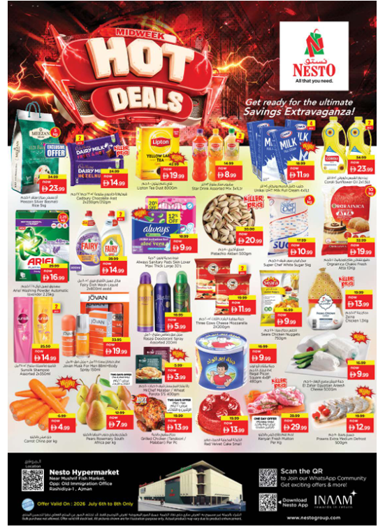 Midweek Deals - Mushrif