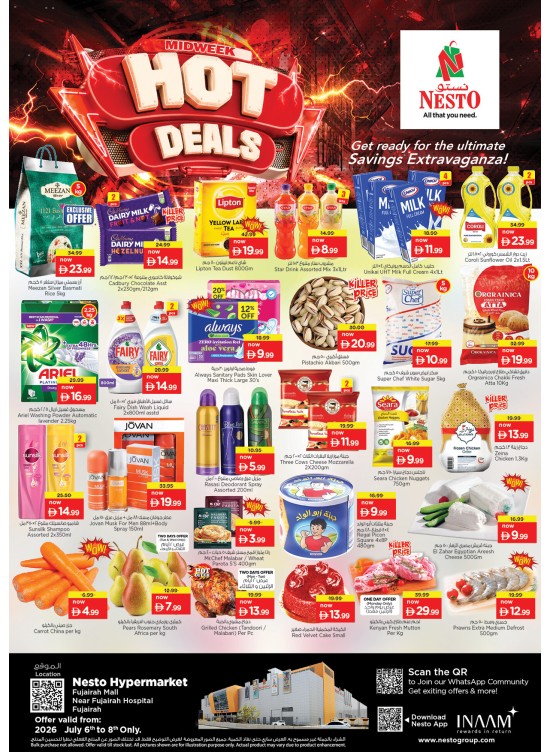 Midweek Deals - Fujairah