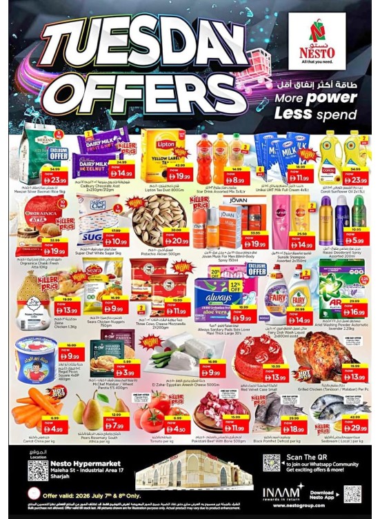 Tuesday Offers - Maleha