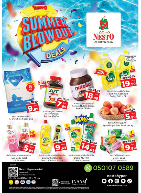 Midweek Deals - Fujairah