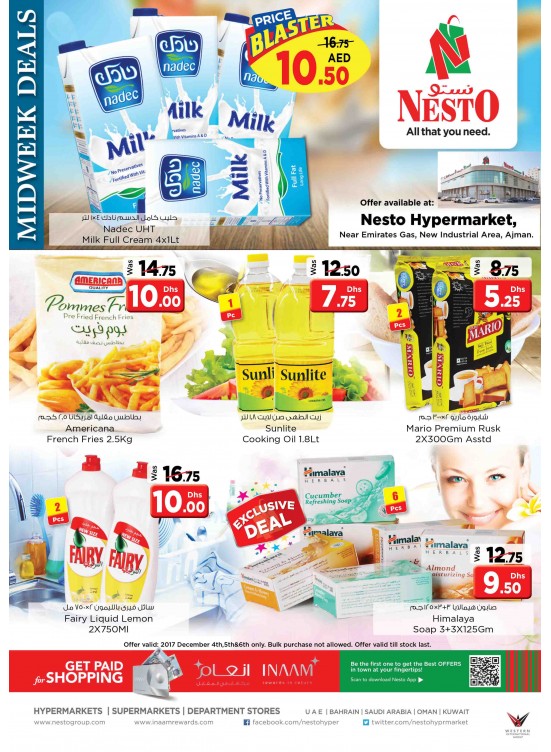 Midweek Deals - Opp. GMC Hospital Ajman