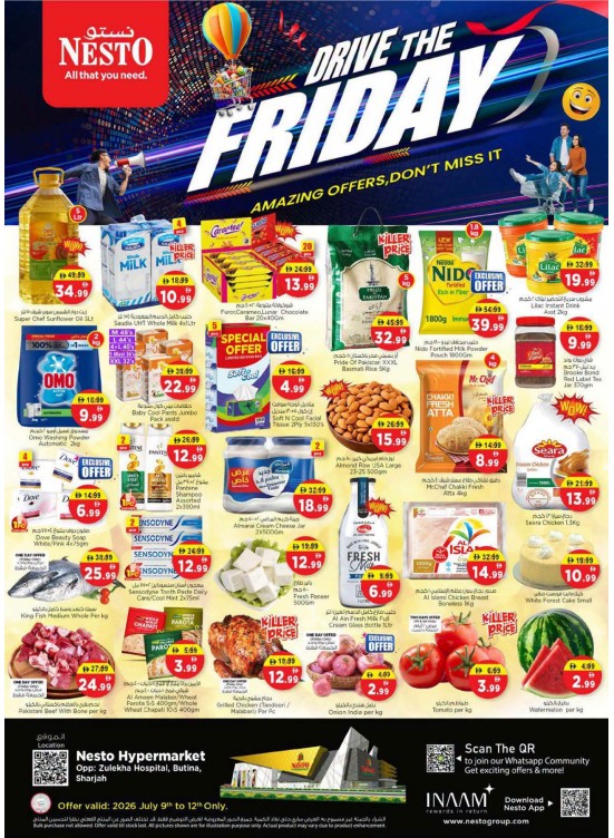Drive The Friday - Butina, Sharjah
