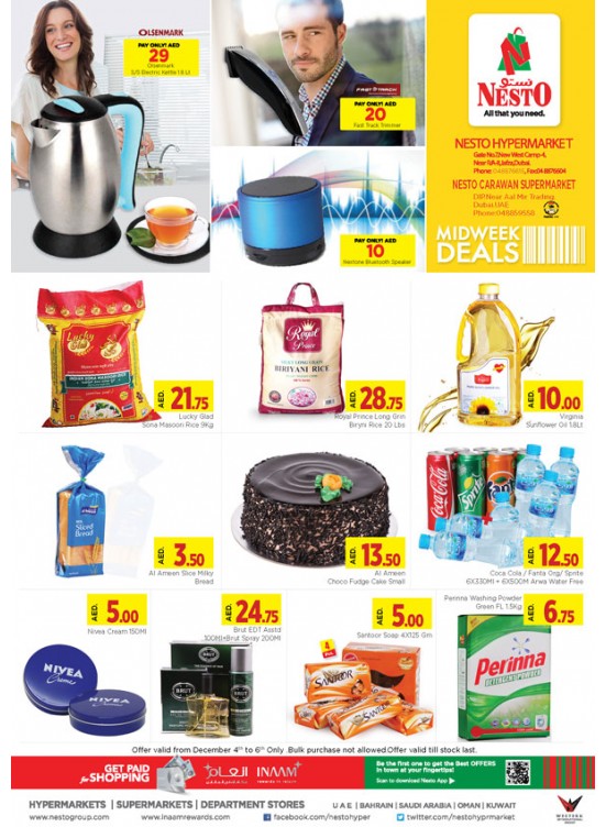 Midweek Deals - Dubai