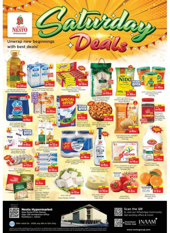 Saturday Deals - Mushrif, Ajman