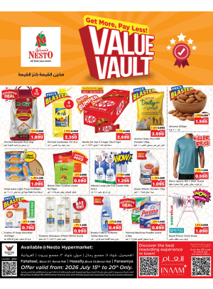 Value Vault - Fahaheel Block 08, Block 07 & Khan Mall, Hawally Block 07 & Block 09, Khaitan, Jleeb, Salmiya & Mangaf, Vol 2