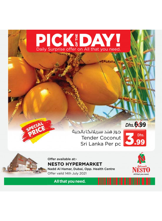 Pick of The Day - Nadd Al Hamar