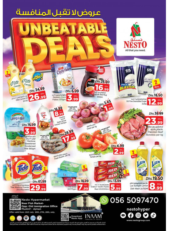 Midweek Deals - Mushrif