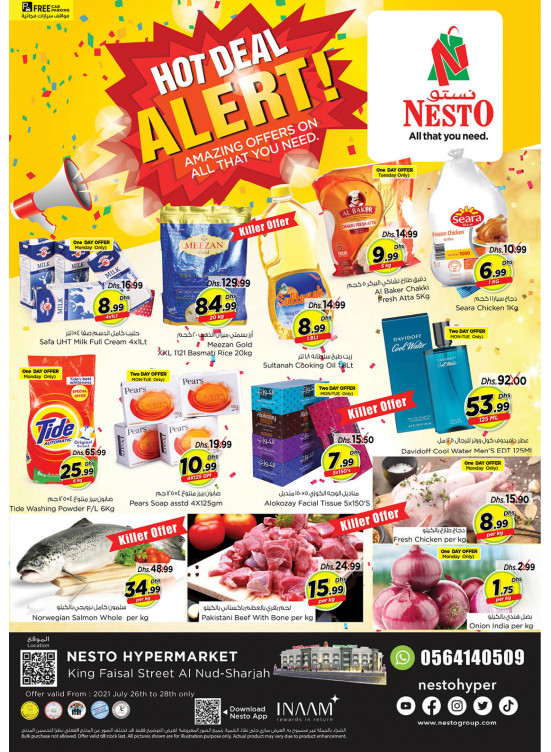 Midweek Deals - Al Nud, Sharjah