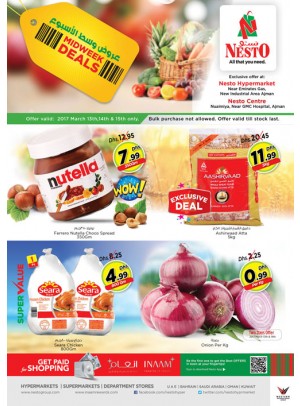 Midweek Deals Nesto At Opp. GMC Hospital & Nuaimiya Ajman