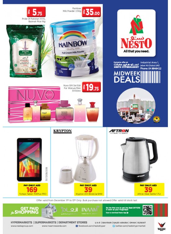 Midweek Deals - Jabel Ali