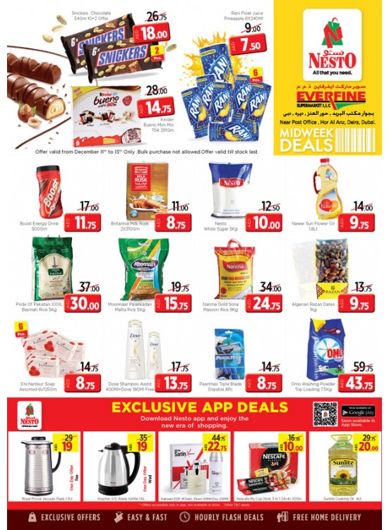 Midweek Deals - Everfine Hor Al Anz