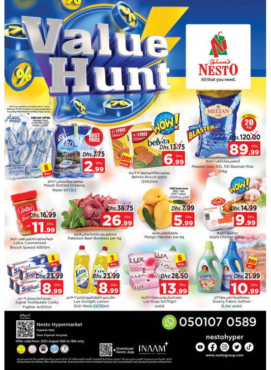Midweek Deals - Fujairah