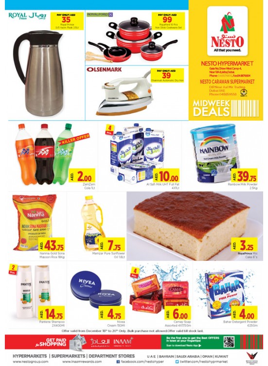 Midweek Deals - Dubai