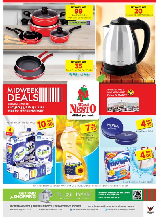 Midweek Deals - Jabel Ali