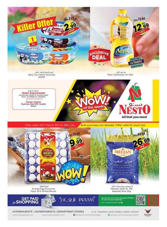 Weekend Grabs at Nuaimiya Ajman