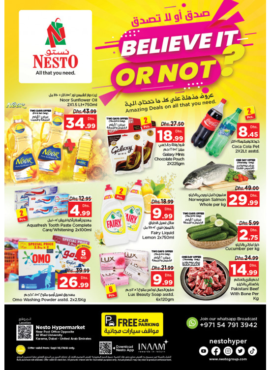 Weekend Grabs - Near Karama Post Office, Dubai