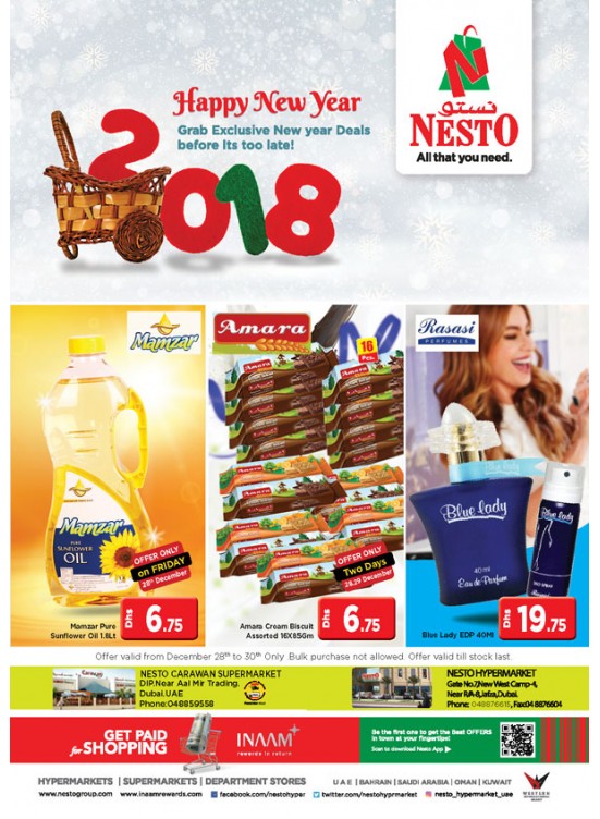 New Year Deals - Dubai