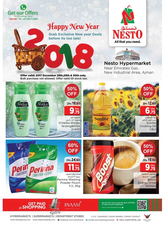 New Year Deals - Opp. GMC Hospital, Ajman