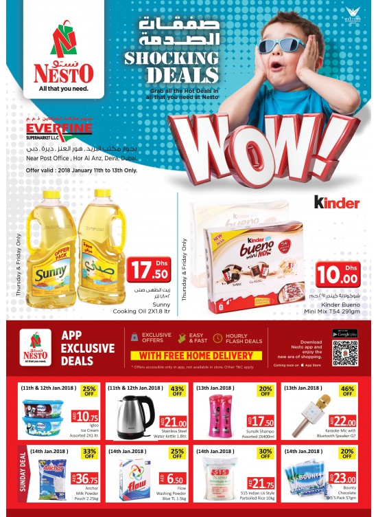 Weekend Grabs - Everfine, Hor Al Anz