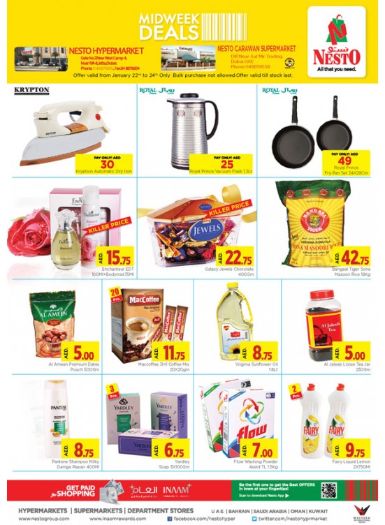 Midweek Deals - Dubai
