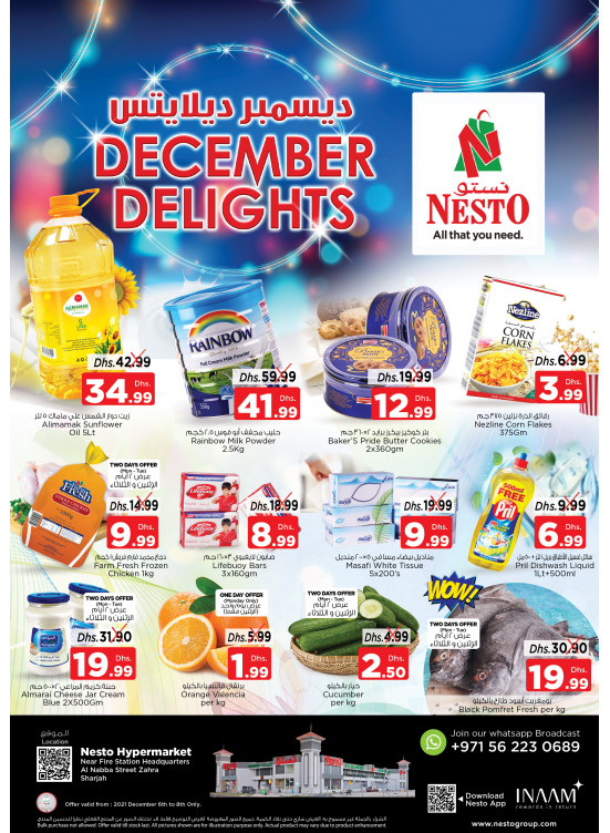 Midweek Deals - Al Nabba, Sharjah