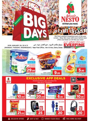 Big Days Offers - Everfine Supermarket, Hor Al Anz