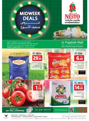 Midweek Deals - Fujairah