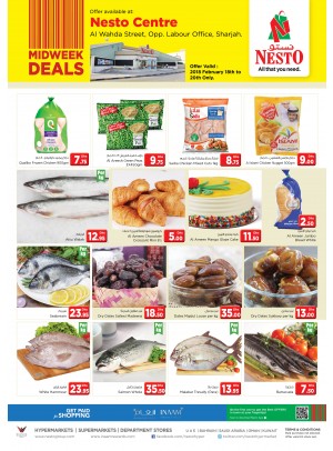 Midweek Deals - Al Wahada Sharjah