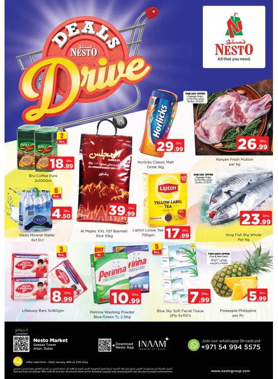 Midweek Deals - Arjan