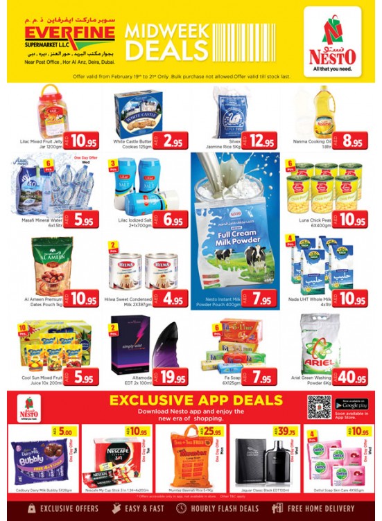 Midweek Deals - Everfine Hor Al Anz