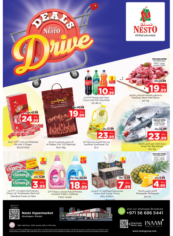 Midweek Deals - Abu Shagara