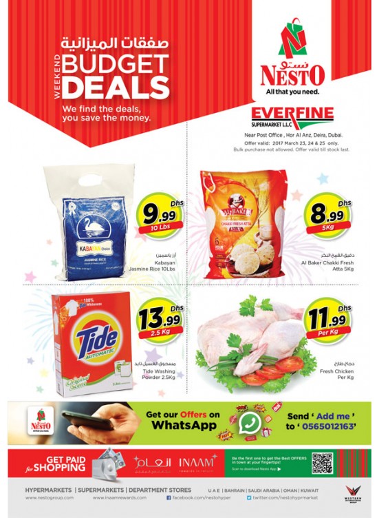 Weekend Grabs at Everfine Dubai