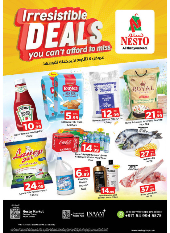 Midweek Deals - Arjan