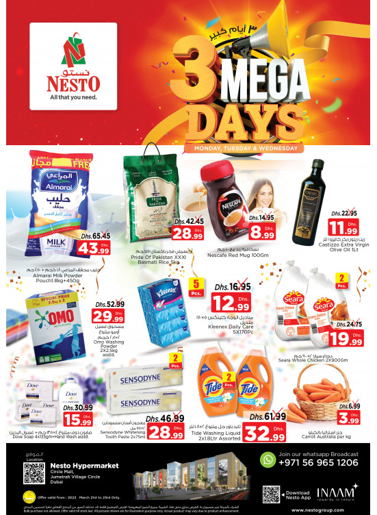 Midweek Deals - Circle Mall, Dubai