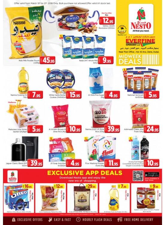 Midweek Deals - Everfine Hor Al Anz