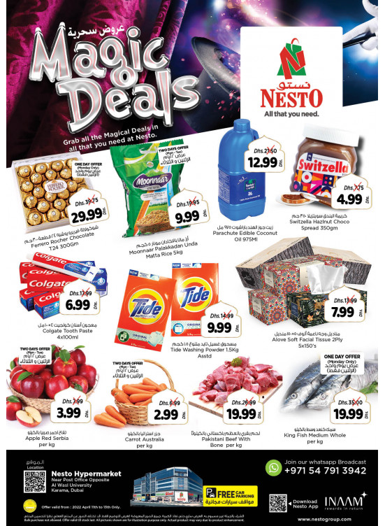 Midweek Deals - Near Karama Post Office, Dubai