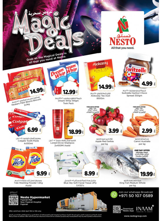 Midweek Deals - Fujairah