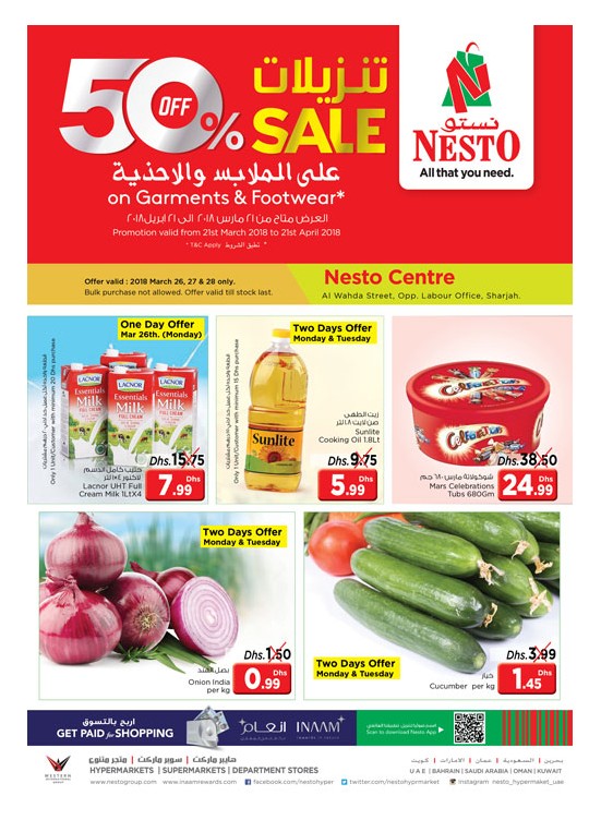 Midweek Deals - Al Wahda Sharjah