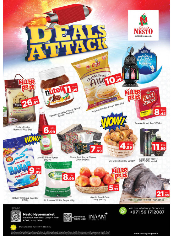 Midweek Deals - Jafza