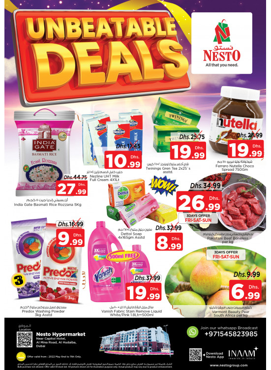 Weekend Grabs - Al Mina