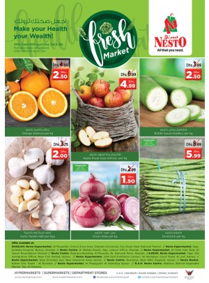 Fresh Market Deals - Ajman, Sharjah & RAK Branches