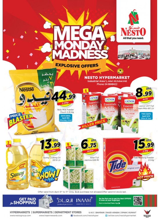 Midweek Deals - Jabel Ali