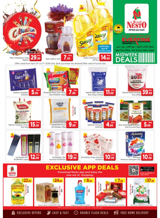 Midweek Deals - Everfine Hor Al Anz