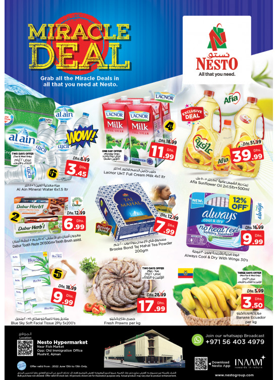 Midweek Deals - Mushrif